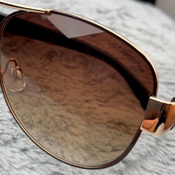 Liz Claiborne Gold & Tortoise Frame NWT Sg100 - Picture 4 of 10